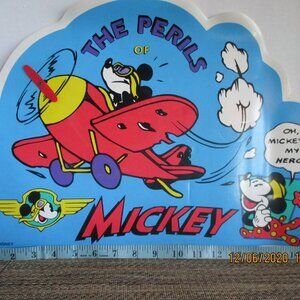 Disney 5 Piece Child's Mickey Mouse Placemat Table Set